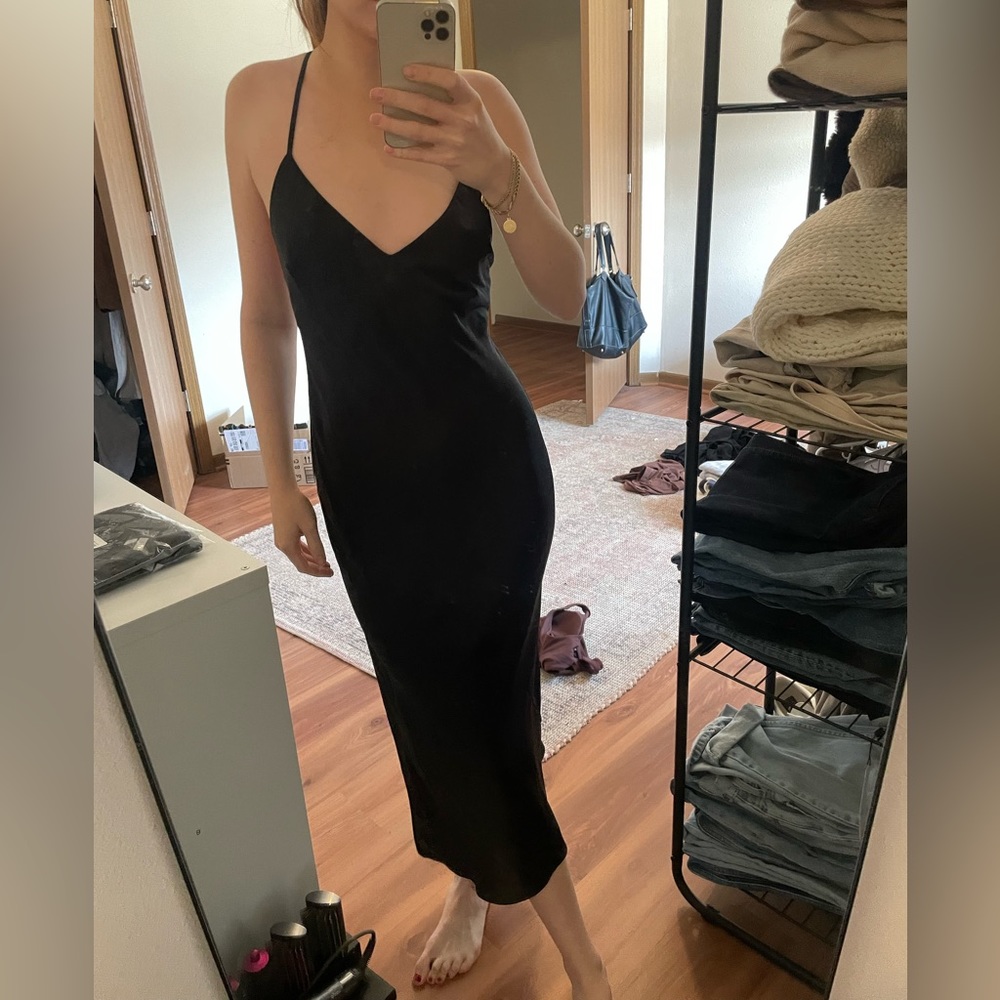 Aritzia slip dress NWT